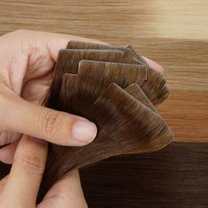Ekstensi Rambut Tape LBC Wholesale 12a Grad Virgin 100% Rambut Manusia Double Drawn Injected Tape <span class=keywords><strong>Hair</strong></span> Extension Natural Remy - Product Image 3