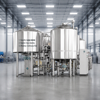 Système de brasserie en acier inoxydable de 1000 litres, équipement complet pour la fabrication de bière avec cuve sous pression, en vente