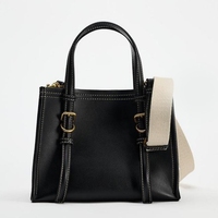 Nouvel Arrivage Sac Fourre-tout en Toile à Large Bandoulière et Poignée Supérieure, Petit Sac à Bandoulière en Cuir PU pour Femme, Idéal pour le Travail et l'Usage Quotidien, Vente en Gros