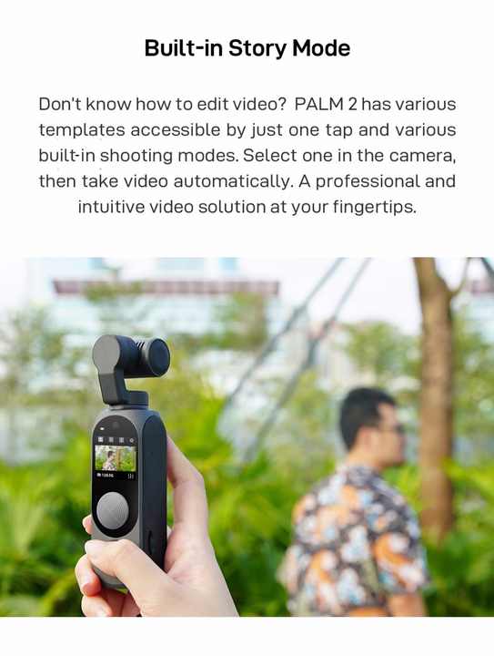 fimi PALM2 4K撮影360度カメラ fimi PALM2 4K撮影360度カメラ