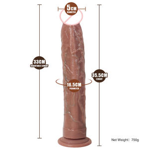 Super Long 14 Inch Penis Masturbator - Thick Realistic <strong>Dildo</strong> with Suction Cup (OEM) - Product Image 6