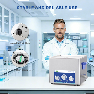 Nettoyeur à ultrasons mécanique réglable DKSONIC 22L pour outils de précision - Product Image 6