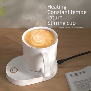 IDEA GIFT Sous-verre chauffant USB multicolore pour tasses à café, thé, lait et autres boissons, idéal pour la maison, le bureau et les bars, maintient au chaud les boissons - Product Image 5