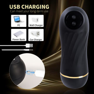 1,77 Pfund 10 Geschwindigkeit Vibrierende Penis Stimulation Masturbation Tasse Paar Geschenk Männlich Selbst vergnügen Tasche Muschi Sexspielzeug für Männer - Product Image 4