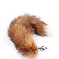 Jouets sexuels pour adultes longue queue de jouets anaux pour SM & Cospaly Fox tail buttplug