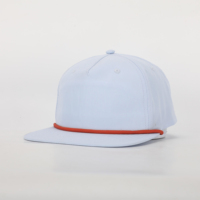 Casquette Snapback Unisexe Personnalisée de Haute Qualité en Tissu Nylon avec Technique de Broderie à la Main Légère et Courante