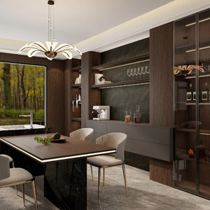 Armoires murales et de porte sur mesure haut de gamme Melinco avec un design moderne assorti aux couleurs, adaptées aux salons, villas et hôtels - Product Image 3