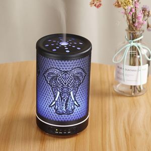 Diffuseur d'arômes en forme d'éléphant 0,5L, humidificateur à brume avec fonction de minuterie, pour usage domestique et commercial - Product Image 5
