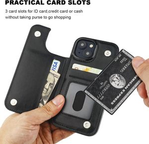 Custodia per Telefono in Pelle PU con Doppia Chiusura Magnetica, Porta Carte e Protezione Antiurto per <span class=keywords><strong>iPhone</strong></span> 16 15 14 13 12 11 Xsmax Xs <span class=keywords><strong>XR</strong></span> - Product Image 4