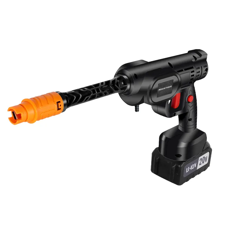 Heipoe PW-HANDY 20V Cordless High Pressure Car Washer Gun with One Lithium Battery battery