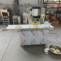 Presse à pâte à pizza électrique industrielle commerciale automatique en acier inoxydable, machine à fabriquer des bases de pizza, prix fabricant, vente