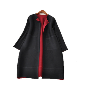 Abrigo de moda de ropa elegante Collar de manga larga de invierno de las mujeres falda <span class=keywords><strong>abrigos</strong></span> - Product Image 1
