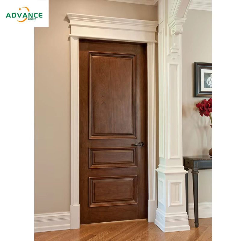 Custom Wooden Interior Door with Natural