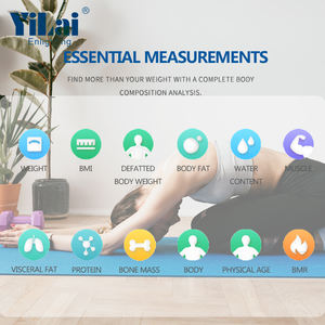 2025 गर्म बिक्री इलेक्ट्रिक स्मार्ट बाथरूम डिजिटल वजन पैमाने ट्यूया ब्लूटूथ वाईफ़ाई व्यक्तिगत वजन शरीर वसा स्केल - Product Image 5