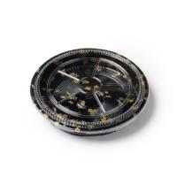 Barquette à sushi jetable en plastique recyclable de qualité alimentaire avec couvercle, écologique, transparente, 28 cm, conteneur japonais à emporter