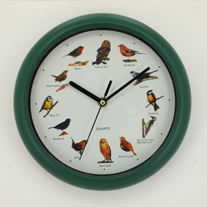 Relojes de Pared Elegantes con Diseño de Pájaro Cantante de 10 y 12 Pulgadas, con Pantalla de Agujas, Relojes Musicales Personalizados - Product Image 2