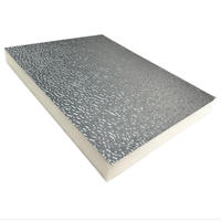 Panneau de conduit en PU ignifuge, économie d'énergie, conduit pré-isolé, faible coefficient de conductivité thermique, conduit d'air isolé en feuille d'aluminium