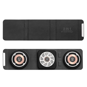 2023 nouveauté 3-en-1 chargeur sans fil pliant magnétique Transparent avec Microphone 3-en-1 téléphone portable <span class=keywords><strong>montre</strong></span> casque - Product Image 4