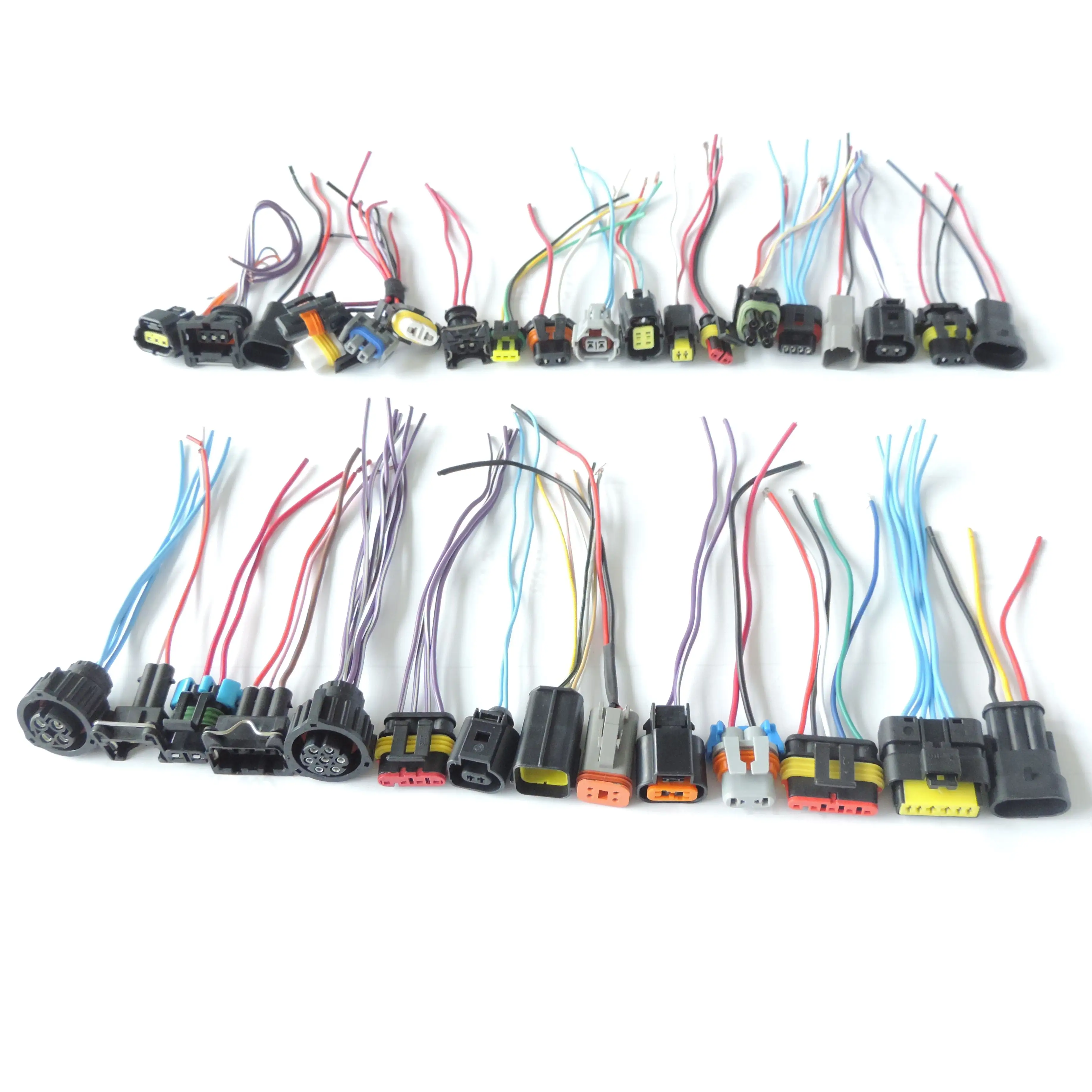 Toyota far için kablo demeti Pigtail ile 3 Pin 3-way 90980-11016 oto konektörü fiş otomotiv