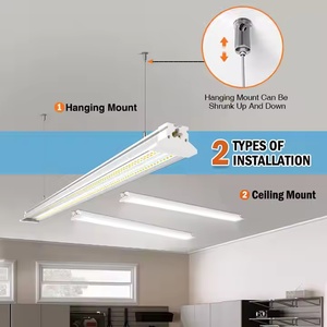 Shingel Super brillante 36W 50W 72W 100W 4FT 8FT 6000K colgante o techo montado <span class=keywords><strong>bombillas</strong></span> <span class=keywords><strong>LED</strong></span> <span class=keywords><strong>tubo</strong></span> luces tienda Luz - Product Image 6