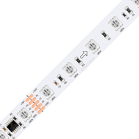 Bande LED à pixels adressables COXO DMX512 24V 12V avec contrôle continu et indépendant par point de rupture pour parcs à thème