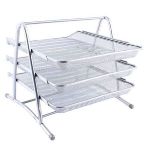 Organizador de Escritorio de Malla de 3 Niveles para Documentos y Cartas, Precio Bajo de Fábrica China - Product Image 5