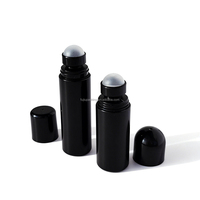 Bouteilles roll-on en plastique vides de 90 ml pour échantillons, en HDPE, PET, PP, avec bille roulante, portables, pour déodorant, flacon roll-on de voyage