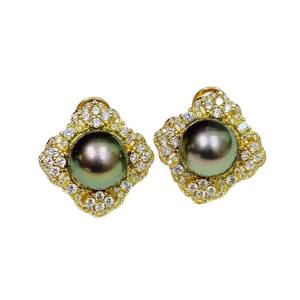 ถาดต่างหูเงินแท้ S925 สำหรับทำเครื่องประดับมุก DIY รุ่น 22423 พร้อมลูกปัดทรงกลมขนาด 11-12 มม. เครื่องประดับเงินแฟชั่น ต่างหูเปล่าสำหรับใส่ลูกปัด - Product Image 5