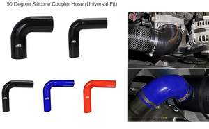 Tuyau <span class=keywords><strong>de</strong></span> moteur résistant aux hautes/basses températures, tuyau d'admission turbocompressé, résistance au vieillissement, tuyau en silicone à 45/90/135/180 degrés - Product Image 2