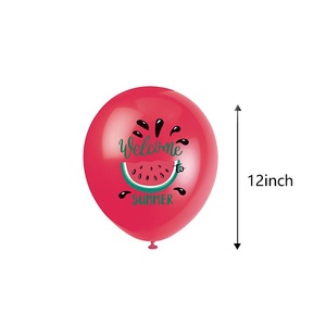 Decorazioni per Feste a Tema Anguria, Topper per Torta, Striscione di <span class=keywords><strong>Buon</strong></span> <span class=keywords><strong>Compleanno</strong></span> per Bambine, Palloncini e Decorazioni Murali Fai-da-Te - Product Image 6