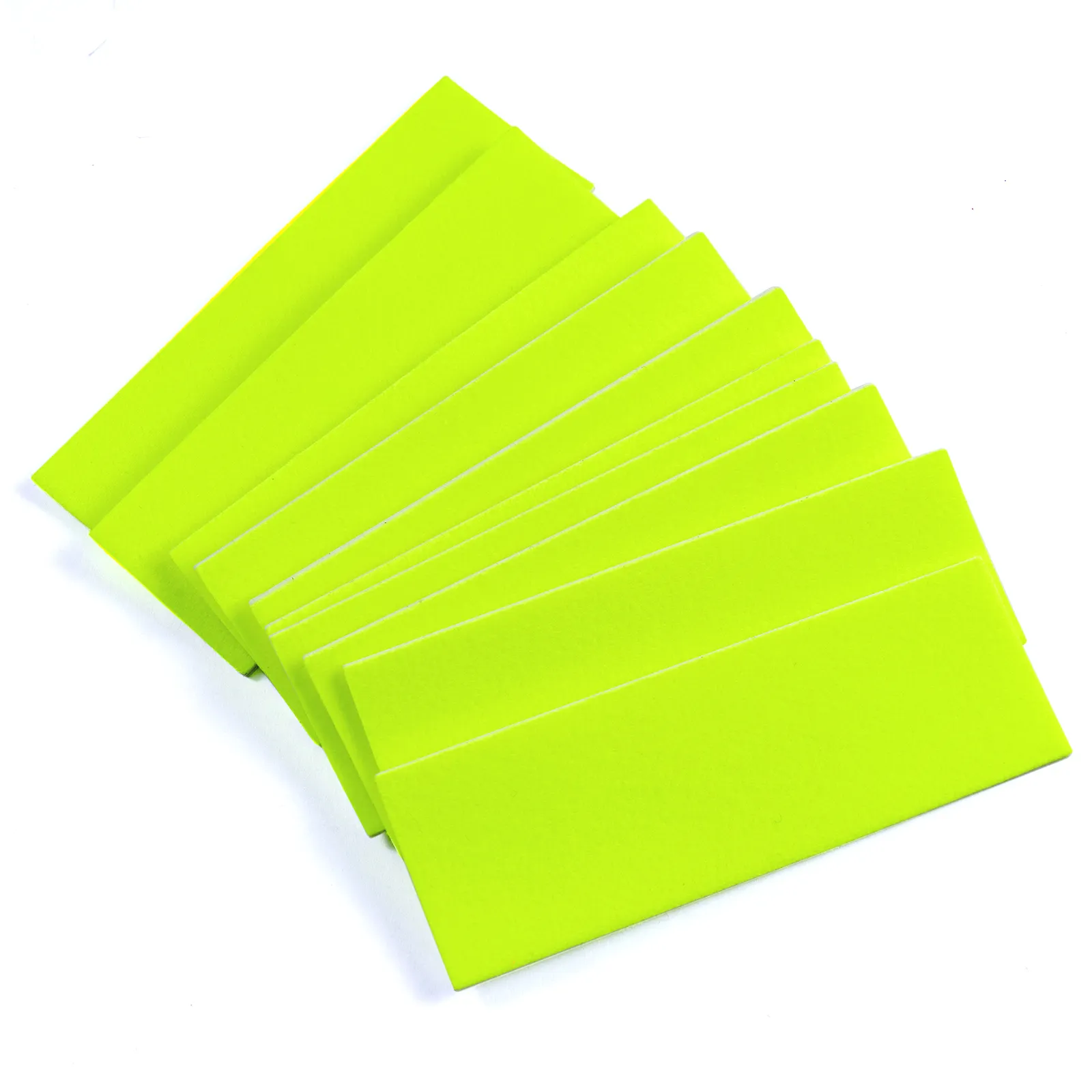 10cm Green No Scratch Edge Suede Felt Cloth For 10cm Card Squeegee Vinyl Car Wrap Window Tint Scraper Tool Replaceable