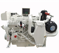 Moteurs marins diesel SDEC Shanghai à 6 cylindres refroidis par eau, 200 ch, 300 ch, 350 ch, 400 ch, 450 ch, 500 ch, 600 ch, pour usage maritime