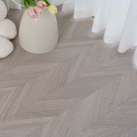 Gabarit de parquet d'intérieur Carreaux de sol en bois massif imperméable et résistant aux taches
