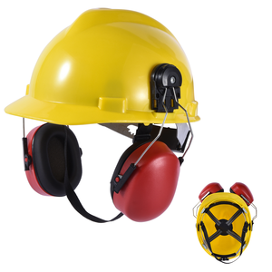 Casco de Seguridad HDPE CITICITY, Casco de Minería Resistente, Cómodo, para Ingeniería y Construcción, con Orejeras, Juego de Casco de Seguridad - Product Image 1