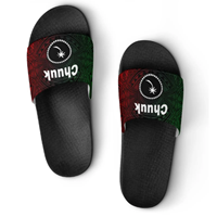 Claquettes de plage confortables en EVA Martinique pour l'été – Sandales personnalisées de haute qualité avec design drapeau national, vente en gros