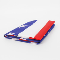 3*5 pies Stock Venta al por mayor Respetuoso con el medio ambiente Nacional EE. UU. Países Americanos Bandera Serigrafía Bandera de EE. UU.