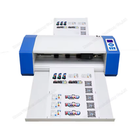 Máquina de rebobinado automático de etiquetas de hojas múltiples Cortador de vinilo de pegatinas de corte