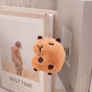 Ví nhỏ hình chuột lang nước nhồi bông mềm mại, móc khóa dễ thương, đồ chơi lông xù <span class=keywords><strong>anime</strong></span>, quà tặng dễ thương cho bé gái, thú nhồi bông mềm mại - Product Image 2