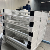 Panneau de clôture pour chevaux en PVC, clôture en vinyle blanc pour chevaux, clôture de paddock équestre, clôture périmétrique pour ferme, OEM