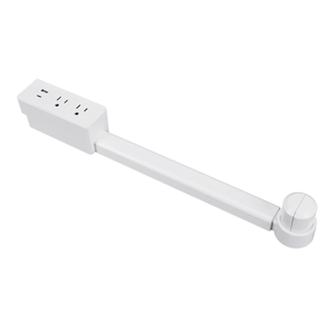 Đa cắm tường Outlet Extender 180 ° xoay cắm xách tay siêu phẳng cắm dây mở rộng với 2 cửa hàng - Product Image 5