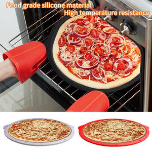 Molde de Silicona para Pizza, Perforado, Antiadherente, Resistente a la Oxidación, con Asas, Resistente a Altas Temperaturas, Fácil de Limpiar - Product Image 4