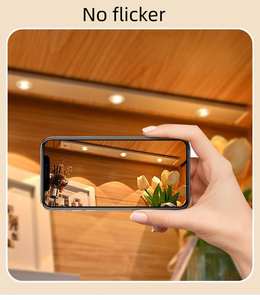 Lumières de placard intelligentes à <span class=keywords><strong>induction</strong></span> corporelle LED, détecteur de mouvement, rechargeable par USB, pour armoire, placard, couloir - Product Image 2