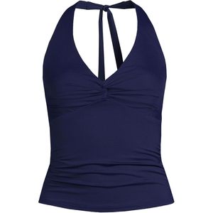 FOXA Women's Twist Halter Tankini Top <b>Tummy</b> <b>Control</b> Shapewear Two Piece Set - Product Image 3