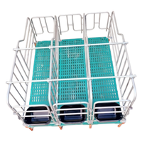 Équipement d'élevage : Barre de positionnement robuste pour gestation, Enclos de gestation galvanisé, Clôture de cage à porcs, Enclos d'engraissement