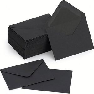 X1025 Juego de Sobres y Tarjetas de Agradecimiento para Negocios, Tarjetas de Agradecimiento por su Compra con Logotipo, Tarjeta de Agradecimiento para Negocios - Product Image 1