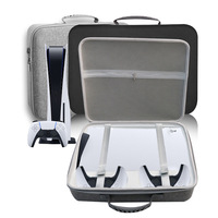 Sac de rangement pour console PS5 Slim PS5 Étui rigide portable en EVA pour accessoires complets Organisateur de transport de voyage étanche et antichoc