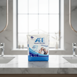 <span class=keywords><strong>Couche</strong></span>-culotte jetable <span class=keywords><strong>ultra</strong></span>-épaisse pour <span class=keywords><strong>adulte</strong></span> avec matériau en coton doux, absorbant et respirant, motif imprimé, canal anti-fuite 3D - Product Image 1