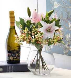 E07493 Décoration de mariage Berry Fruit rouge Fruit artificiel Myrtille 3 branches Berry artificiel pour accessoires de fleurs artificielles - Product Image 6