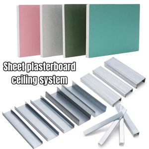 Panel de Techo Ignífugo/Resistente al Fuego de Placa de Yeso - <span class=keywords><strong>Aislamiento</strong></span> Térmico y Acústico para Techos Falsos y Construcción de Paneles de Yeso - Product Image 5