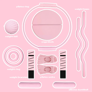 Poids de poignet de <span class=keywords><strong>cheville</strong></span> en silicone haltères <span class=keywords><strong>1KG</strong></span> 2KG anneau de puissance de faisceau pondéré d'haltères roses pour femmes poids de Pilates - Product Image 1
